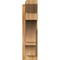 Ekena Millwork Balboa Slat Rough Sawn Outlooker, Western Red Cedar, 6"W x 22"D x 22"H OUT06X22X22BOA06RWR - alternate 4